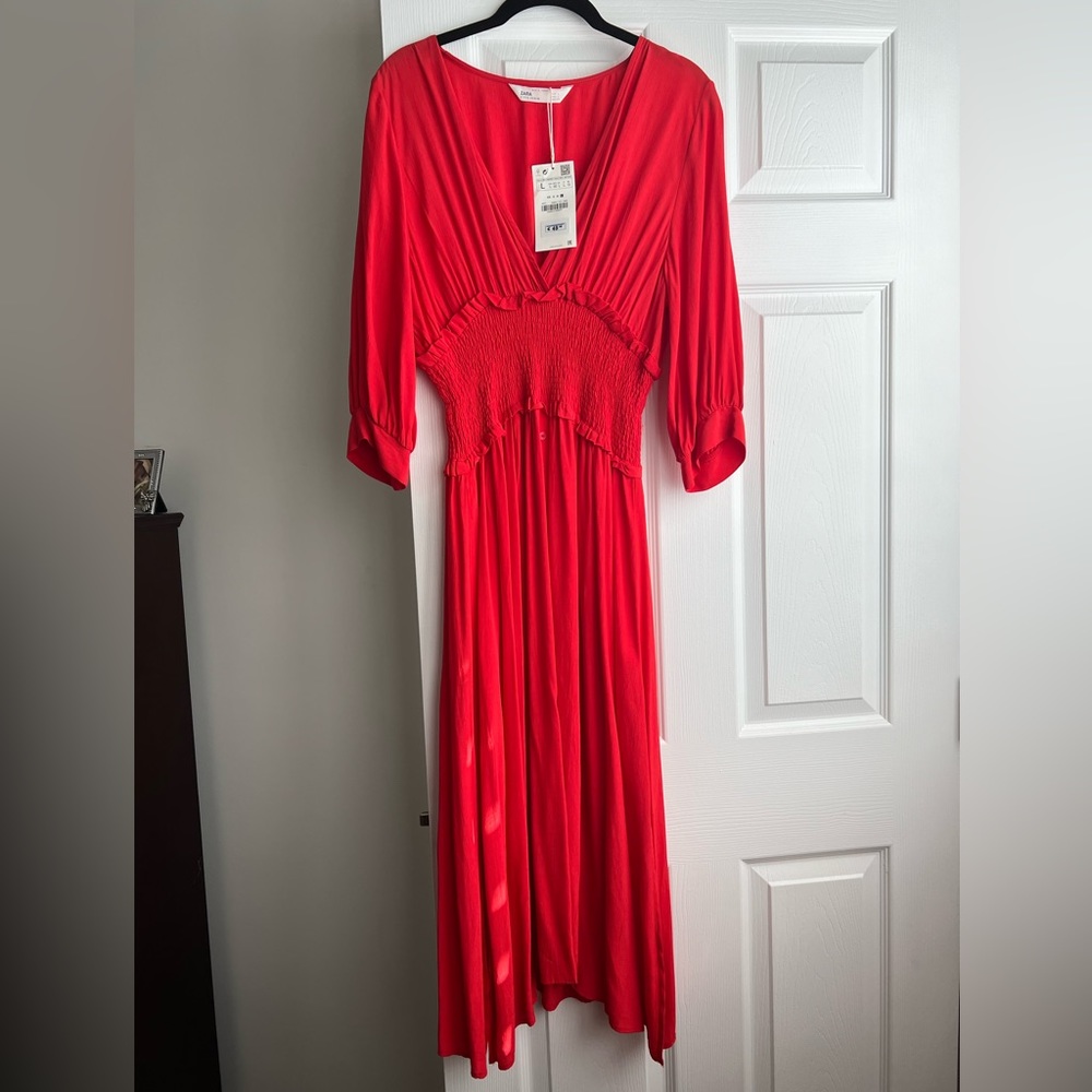 Zara Red Dress